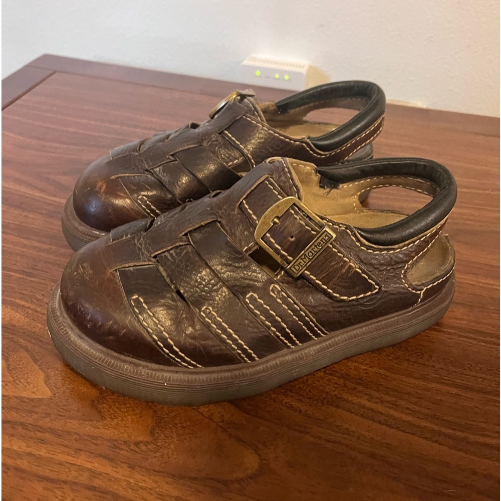 Rare Vintage Dr. Martens Women’s Size 5-6 Brown AirWair Shoes Made in England